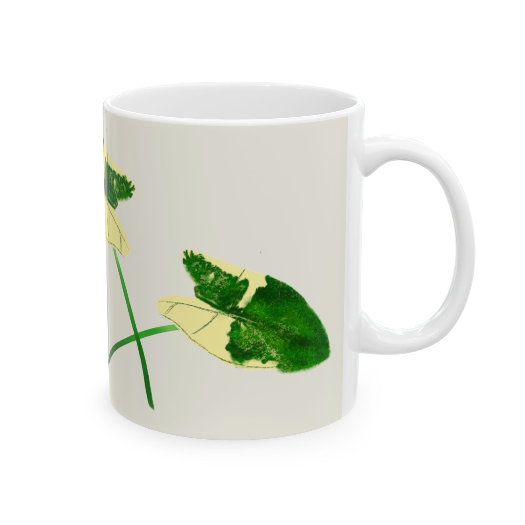 Alocasia Frydek Mug, (11oz)