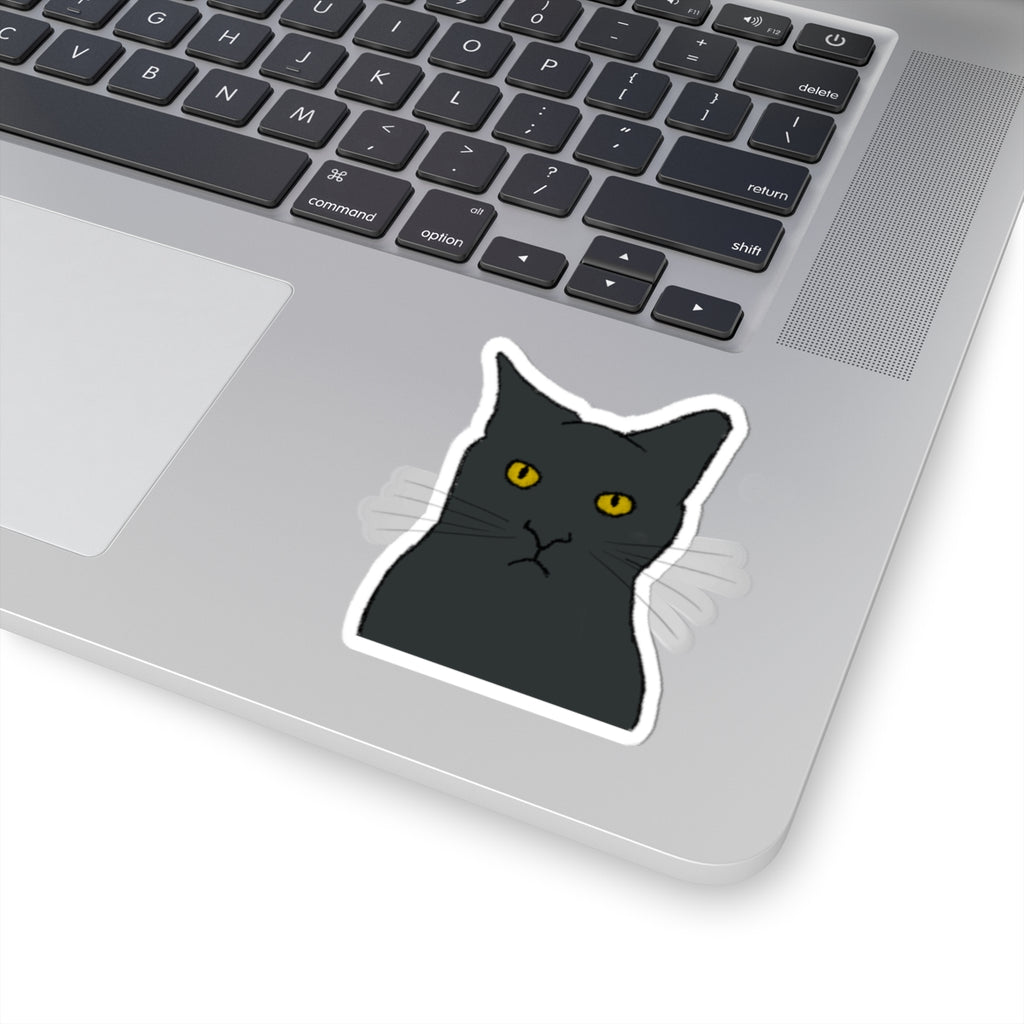 Mischievous Kitty Sticker