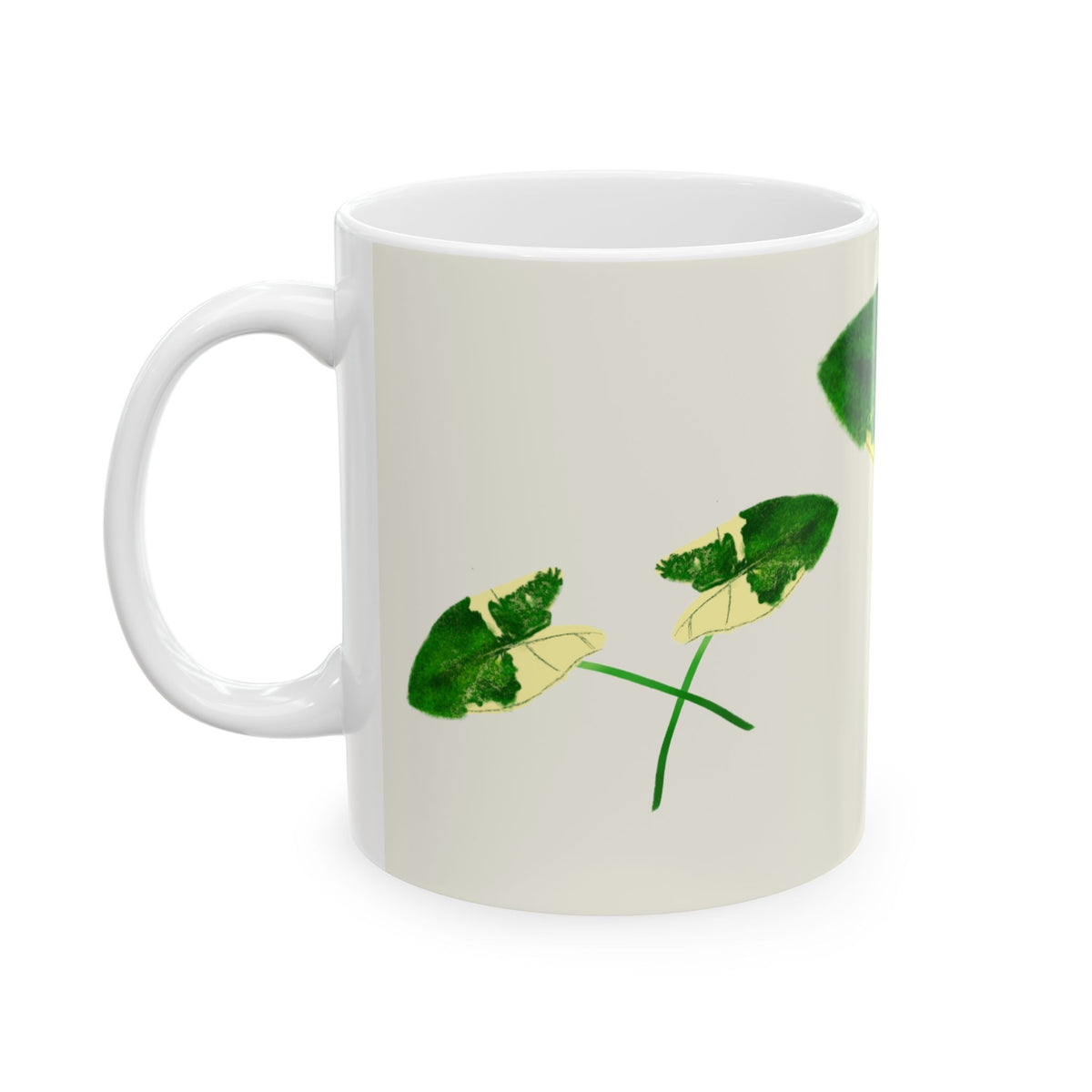Alocasia Frydek Mug, (11oz)