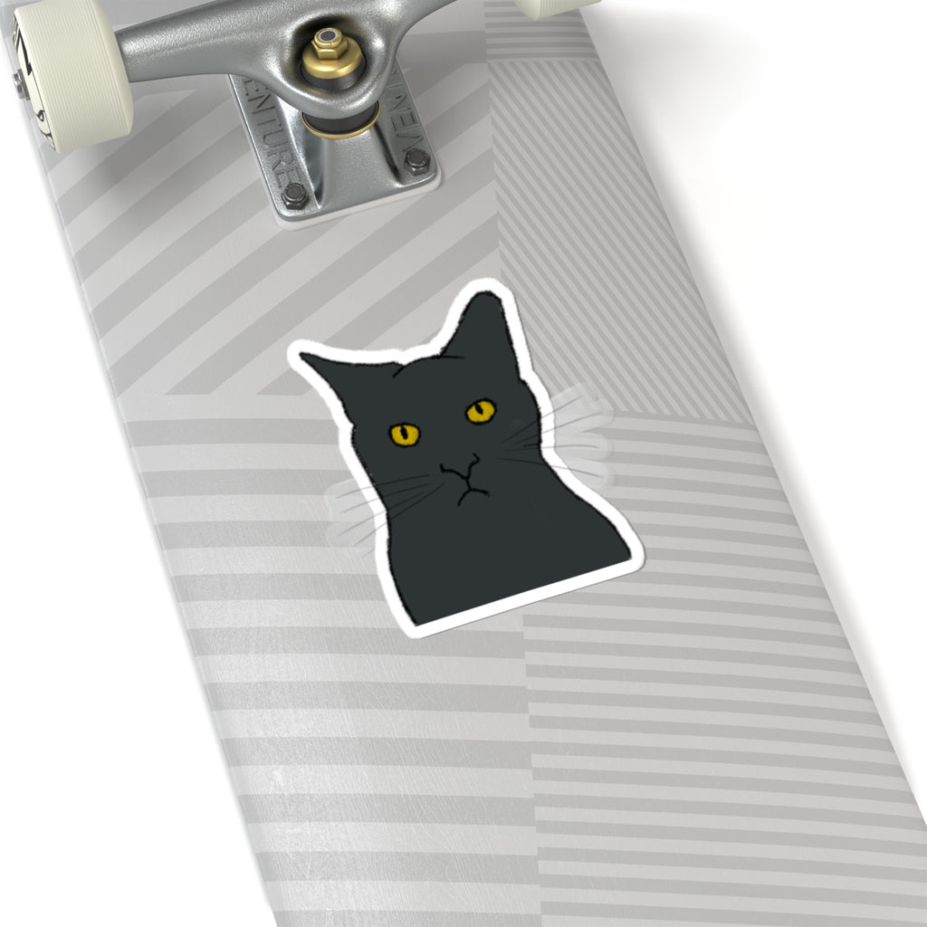 Mischievous Kitty Sticker