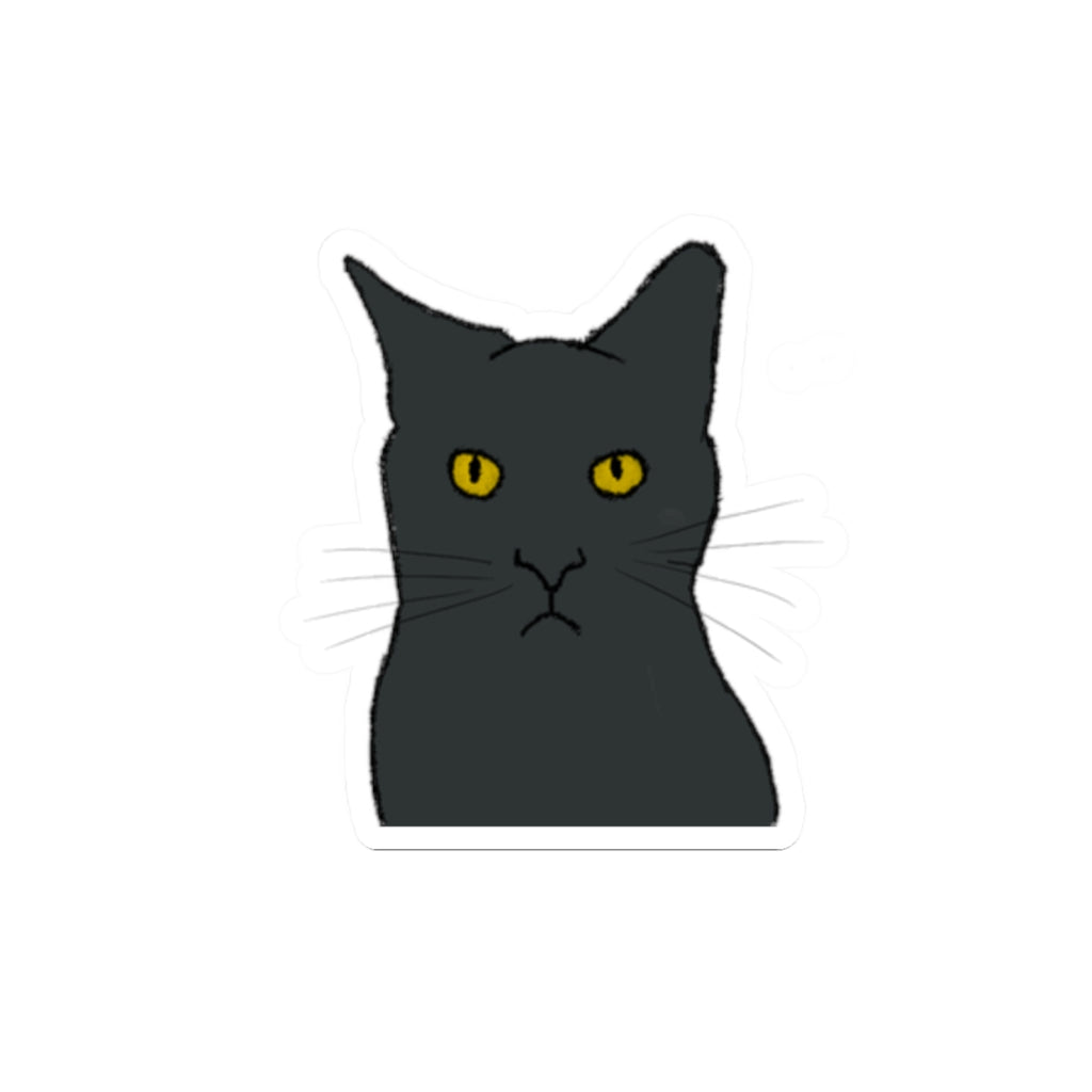 Mischievous Kitty Sticker