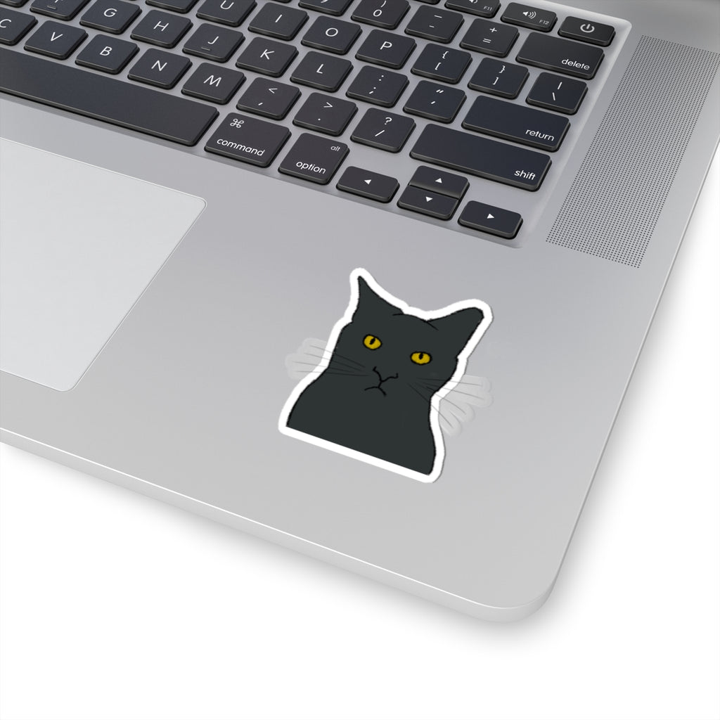 Mischievous Kitty Sticker